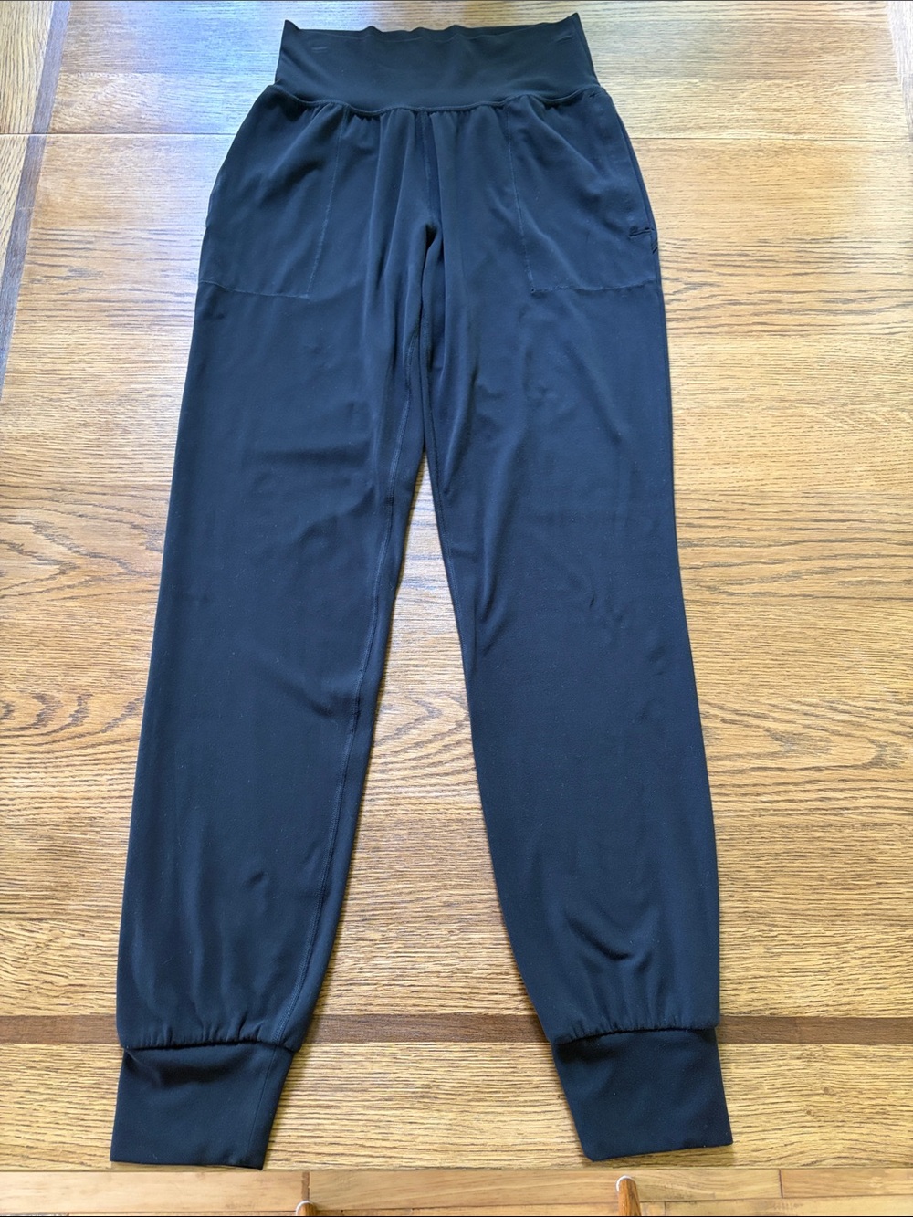 Athleta Salutation Black High-Waist Tall Jogger Pants